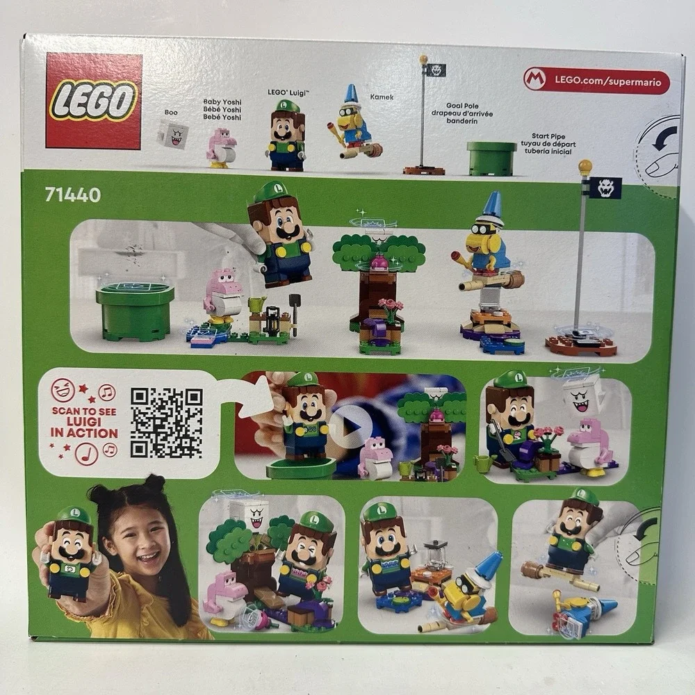 Lego Super Mario Adventures with Interactive Lego Luigi (71440)